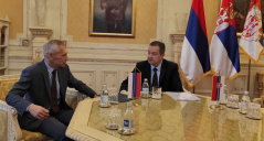 22 November 2021 National Assembly Speaker Ivica Dacic in meeting with Russian Ambassador Alexander Botsan-Kharchenko